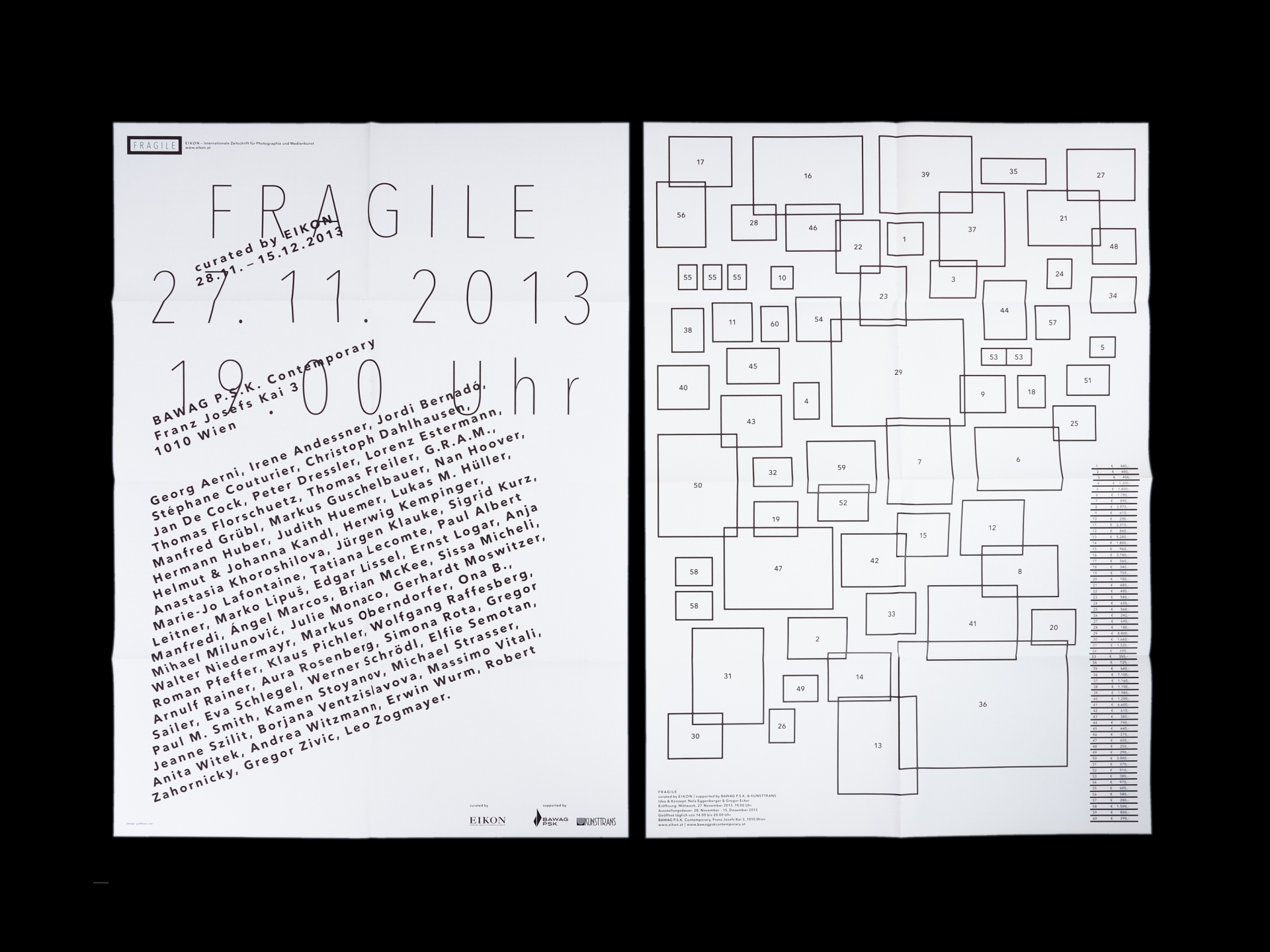 Grafikum Fragile curated by EIKON
